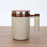 Tasse de mélange en acier inoxydable entièrement automatique tasse à café rotative magnétique électrique portable