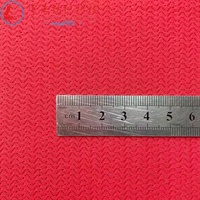 Tissu jacquard tricoté extensible respirant teint 270 GSM pour doublure de vêtements, chaussures, textile de maison et oreillers