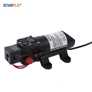 STARFLO fabrika 12v 80 PSI yüksek basınçlı akülü elektrikli su pompası fiyat tarım püskürtücü dc pompa