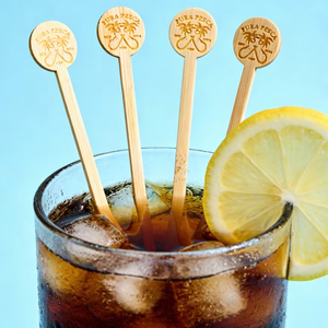 ไม้คนกาแฟไม้ไผ่ ราคาดี เรียบลื่น ใช้แล้วทิ้ง สำหรับกาแฟ นม ค็อกเทล ชา - Product Image 1