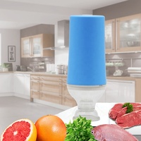 Mini Portatif Rechargeable Portatif de Vide Scelleur Sous Vide Machine De Cachetage avec 5 pièces Sous Vide Joint Sac