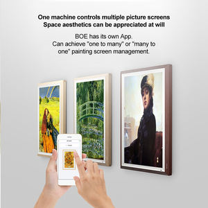 <span class=keywords><strong>Portaretratos</strong></span> Digitales hecho a medida Lcd marco de fotos Digital de madera póster caballete pantalla publicidad marco de fotos de acrílico personalizado - Product Image 5