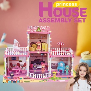 Set de Construcción de <span class=keywords><strong>Villa</strong></span> de Verano para Niñas, Castillo 3D DIY, Juguete Educativo para Niños, 131 Piezas - Product Image 5