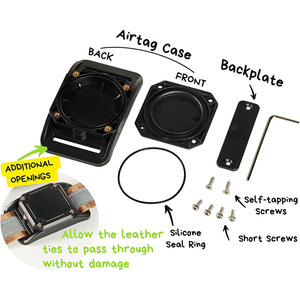 Impermeable para Air Tag Case Holder para Collar de perro Mount <span class=keywords><strong>2023</strong></span> Collar de Mascota para <span class=keywords><strong>Airtag</strong></span> Dog Collar Holder impermeable - Product Image 2