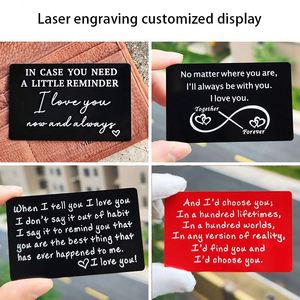 Tarjetas de Visita de Aluminio con Grabado Láser, Placas de Identificación Metálicas, Personalizadas con Logotipo, Regalo Empresarial - Product Image 6