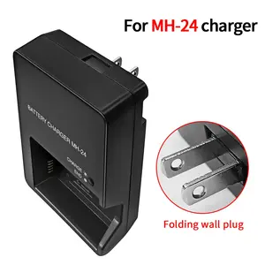 เครื่องชาร์จ MH-24สำหรับกล้อง14A <span class=keywords><strong>EN</strong></span>-EL14 <span class=keywords><strong>Nikon</strong></span> P7100 P7000แบตเตอรี่ D3100 D5100 D3200มาตรฐานการชาร์จแบบสอดเข้าไปในผนังโดยตรง - Product Image 6
