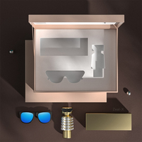 Boîte cadeau personnalisée Design de luxe Boîtes en papier pour lunettes de soleil Bel emballage