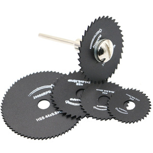 Accessoires pour meuleuse électrique en acier rapide, petits disques de coupe pour perceuses électriques, lames de scie à bois ultra-minces pour - Product Image 2
