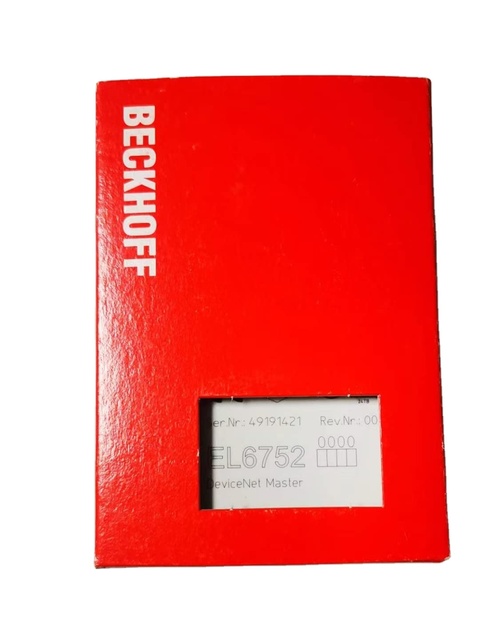 BECKHOFF EL6752 | EtherCAT Terminal, 1-channel Communication Interface, DeviceNet, Master