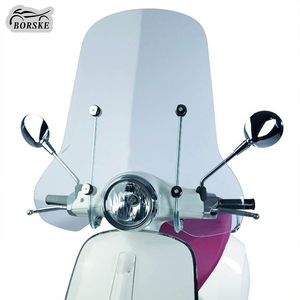 Pare-brise de scooter pour <span class=keywords><strong>Piaggio</strong></span> <span class=keywords><strong>Vespa</strong></span> <span class=keywords><strong>Sprint</strong></span> 50 <span class=keywords><strong>125</strong></span> 150 - Product Image 6