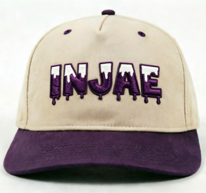 Customizable 3D logo Cotton Baseball Cap Soft and Comfortable Two-Tone Design Unisex Adjustable Back Strap - Product Image 3