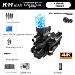 Dron K11 Max con Motor sin Escobillas, Flujo Óptico, Control Remoto <span class=keywords><strong>de</strong></span> Cuatro Ejes, Tres Cámaras, Lanza Bombas <span class=keywords><strong>de</strong></span> Agua - Product Image 6