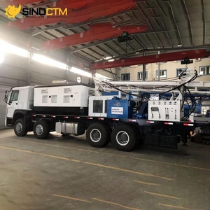 Plataforma <span class=keywords><strong>de</strong></span> Perforación <span class=keywords><strong>de</strong></span> Pozos <span class=keywords><strong>de</strong></span> Agua Usada, Montada en Camión, Hidráulica, Diésel, Motor <span class=keywords><strong>de</strong></span> 336HP, Caja <span class=keywords><strong>de</strong></span> Cambios, Bomba <span class=keywords><strong>de</strong></span> Alta Eficiencia, Profundidad Máxima <span class=keywords><strong>de</strong></span> 500m - Product Image 1