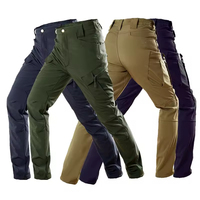 Pantalon tactique, pantalon de travail utilitaire pour la chasse en plein air, pantalon d'entraînement, poches, polaire, pantalon d'hiver, pantalon tactique de chasse