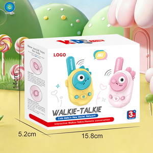 Talkies-walkies éducatifs pour enfants, dessins animés, portée de 300 m, radio bidirectionnelle en plastique pour le camping en plein air, cadeau - Product Image 4