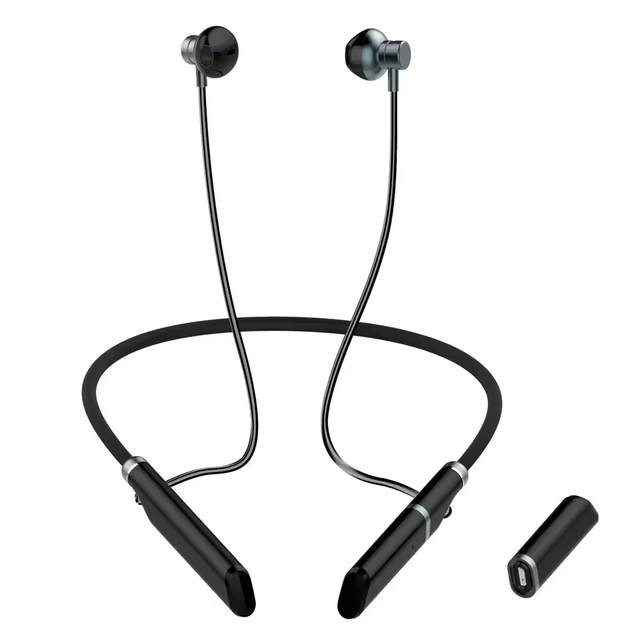 New B998 Wireless Low Latency Enc Headset Hifi In-ear Earphone Stereo Earbuds Gaming Headphone Sport Neck Hanging Earphone