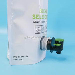 Bolsa Plegable de 3L para Vino con Grifo Vitop Bolsa Vacía de Plástico para Café Caliente Aceite de Oliva Galón Bebida Bolsa para Llevar con Grifo - Product Image 3