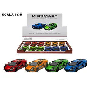 Kinsmart pour Revuelto Livery Edition 1:38 – Voiture miniature à rétrofriction, modèle de collection, ensemble de jouets - Product Image 1
