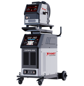 Saldatrice MIG di Alta Gamma 350A, Multitensione 220/380/400 V, Saldatura MIG/<span class=keywords><strong>MAG</strong></span> con Protezione a Gas CO2, Funzione GOUGING, Capacità Filo 20 KG - Product Image 3