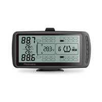 Système de surveillance de pression des pneus numérique pour camions lourds, flotte de 110 roues, 203 PSI, capteurs de surveillance de température des pneus faciles à installer/démontser