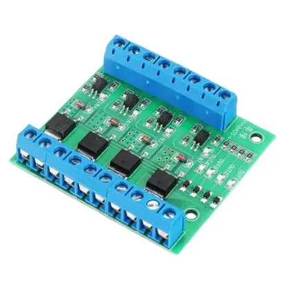 4 Channels Pulse Trigger Switch Control Module PWM Input Steady for Motor LED Diy Electronic Module