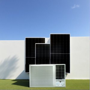 DC24V/48V R32ออฟกริด9000btu หน้าต่างแบบโซล่าร์เครื่องปรับอากาศไฟฟ้า/ใช้แบตเตอรี่ระบายความร้อน/ทำความร้อนหน้าต่างรถยนต์กลางแจ้ง - Product Image 3