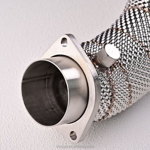 Downpipe en acier inoxydable Heatshield Racing pour BMW X5 G14 G15 G16 G05 G30 F07 F10 N63 4.4T - Product Image 6