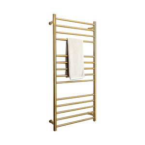 Sèche-serviettes mural électrique de luxe en acier inoxydable 304, design moderne, garantie 1 an - Product Image 1