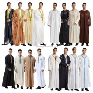 Túnica Árabe de Poliéster para Hombre, Talla Grande, Transpirable, para Primavera y Otoño, Venta al por Mayor en el Medio Oriente - Product Image 6