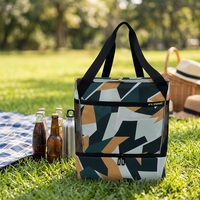 Sac Isotherme Personnalisé de Gros pour Hommes et Femmes, Sac Glacière de Pique-Nique de Haute Qualité, Sac Fourre-Tout Isotherme Tendance et Écologique pour l'Extérieur