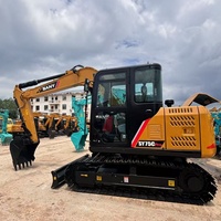 Excavator Bekas SANY SY75C Pro Mesin Penggali Hidrolik Kecil Sany Sy35 Sy50 Sy55 Sy60 Sy75 Sy95 Excavator Bekas