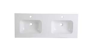 Superior Quality Modern Large Ceramic Topmount Bathroom Sink Faucet Rectangle Widely Used Accessory Drainer Cabinet Basin Type - Product Image 5