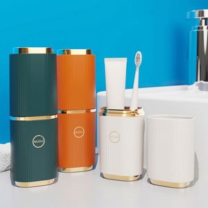 New 2025 Outdoor Travel Portable Cup Bathroom <b>Toothpaste</b> Storage Box Household Toothbrush Case - Product Image 1