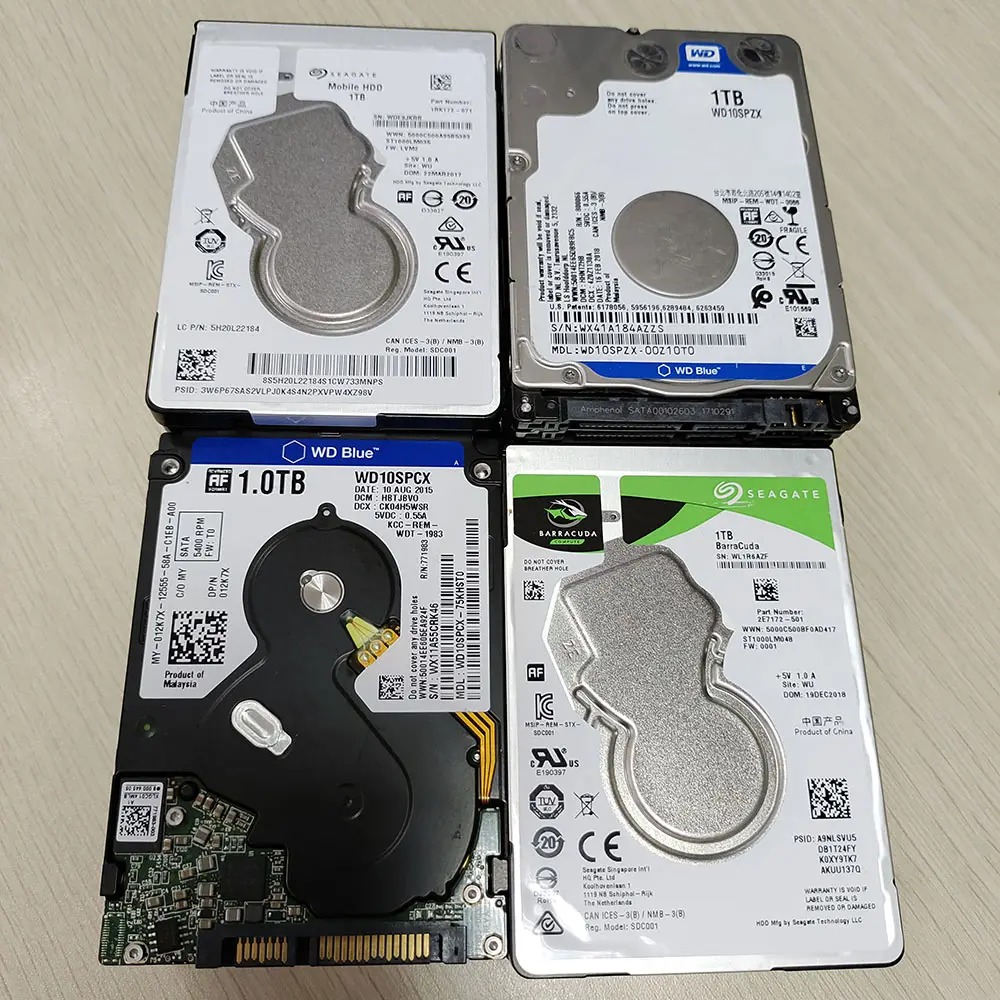 Wholesale Second Hand Hard Drive 2.5 Hard Disk Sata 1TB Internal Hdd For Laptop