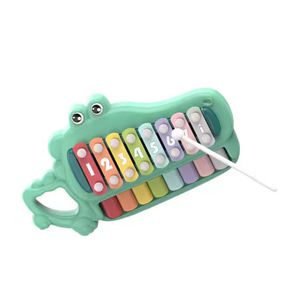 Juguete Educativo Multifuncional de Reconocimiento de Colores, Piano de Juguete con Teclas, Instrumentos Musicales para Niños con Luces y Música - Product Image 1