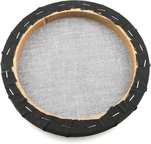 Planches de toile étirées noires rondes de taille personnalisée pour l'huile, l'acrylique, la <span class=keywords><strong>gouache</strong></span>, l'artisanat - Product Image 3