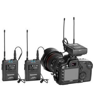 Saramonic Uwmic9S Kit1/2 sistema di microfoni wireless professionale uhf professionale omnidirezionale <span class=keywords><strong>per</strong></span> intervista con fotocamera - Product Image 2
