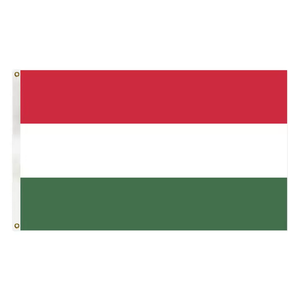 Bandera Promoción <span class=keywords><strong>directa</strong></span> de fábrica Venta 100% Poliéster Rojo Blanco Verde Hungría Bandera nacional Todos los países Bandera de 3x5ft - Product Image 4