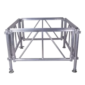 1.22X1.22m 맞춤형 전 지형 스테이지 알루미늄 스테이지 모바일 스테이지