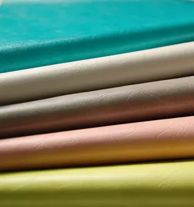 High quality PU Microfiber bonded Leather manufacture