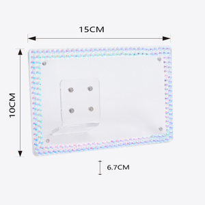 Support de cadre photo magnétique en acrylique transparent <span class=keywords><strong>pour</strong></span> peinture diamant DIY, cadre photo de table, décoration de bureau et de maison, kit DIY - Product Image 4