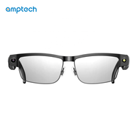 Nouvelles Lunettes Intelligentes IA 800W 2026 avec Traduction en Temps Réel, Chat Multilingue, GPT, Musique, Appels, Téléchargement WiFi d'Images/Vidéos, IPX5 IP67