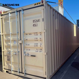 Contenedor de Carga Seca Estándar ISO de 40 Pies de Altura, Acero Corten, Envío Directo desde China - Product Image 1