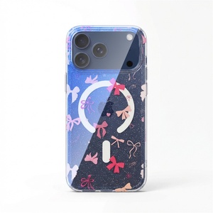 เคสแม่เหล็กดีไซน์ลายสัตว์รุ่นใหม่สำหรับ 17 Pro <span class=keywords><strong>Max</strong></span> ป้องกันแสงสีฟ้าแบบสองชั้น พร้อมการป้องกัน IMD สำหรับ 16/15 Pro - Product Image 5
