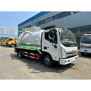 Camión de Succión de Aguas Residuales Foton 4x2 Nuevo, con Tanque de Vacío Fecal de 6000 Litros de Alta Presión para Limpieza de Alcantarillado, en Venta - Product Image 1