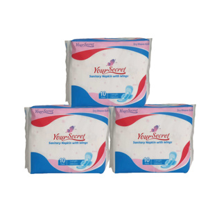 Serviette <span class=keywords><strong>hygiénique</strong></span> en coton jetable sec super absorbante prix d'usine pour les femmes pour toujours des serviettes hygiéniques - Product Image 4