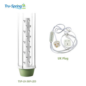 TSP-L9-36P-LED système de plantation verticale hydroponique en PP durable prise standard britannique maison <span class=keywords><strong>balcon</strong></span> jardin comprend un <span class=keywords><strong>arrosage</strong></span> par <span class=keywords><strong>pompe</strong></span> - Product Image 4