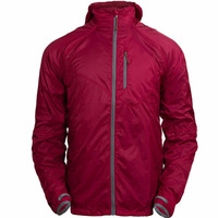 Veste bomber imperméable en polyester pour homme, pour le camping, la randonnée, l'alpinisme, fermeture éclair, vêtements de pluie pour les activités de plein air