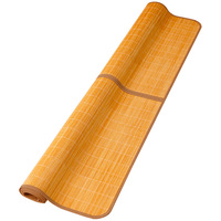 Matelas de lit en bambou intégral, pliable, double face, été, nouveau style chinois, pour stand de vente ambulante, dortoir, modèle simple 3401ZX