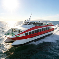 Catamaran à grande vitesse en aluminium Grandsea de 62 pieds avec deux moteurs in-bord de 600 CV à vendre